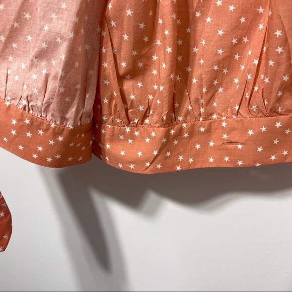 Madewell Star Scatter Wrap Blouse Size XS - Picture 10 of 11